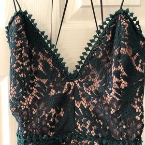 Stylestalker hunter green dress size M